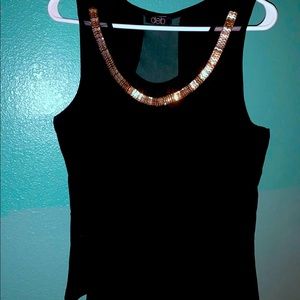Peplum tank